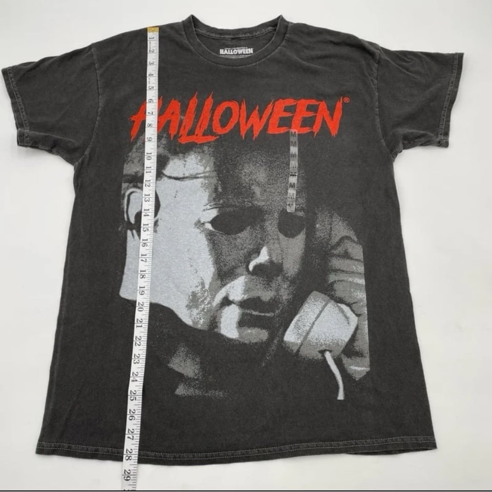 John Carpenter's Halloween Horror Movie Michael Myers Graphic Tee T-Shirt - M - Picture 8 of 10